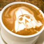 Darth Vader Coffee Art