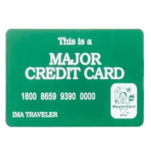 Tim Gard Shop - Major Credit Card