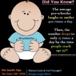 Tim Gard Meme - Laughter Keeps You Young