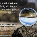 Tim Gard Meme - Comic Vision Keeps Stress at Bay
