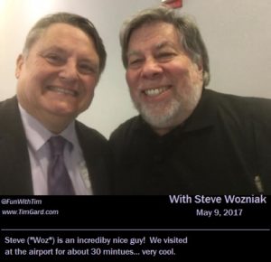 Tim Gard Meets Steve Wozniak